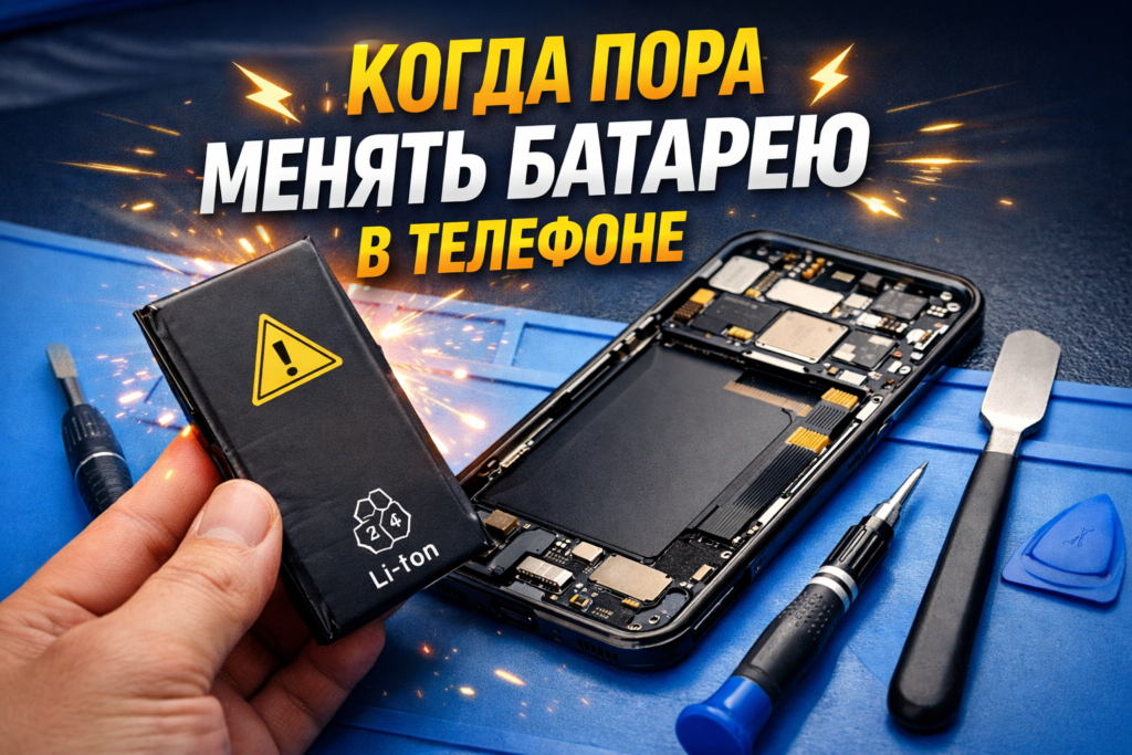 Когда пора менять батарею в телефоне